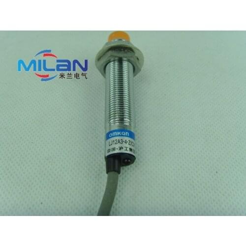 1pcs/Lot LJ12A3-4-Z/CX M12 DC6~36V NPN NO+NC 4mm Detection Distance 4-wire Inductive Proximity Sensor Detection Switch