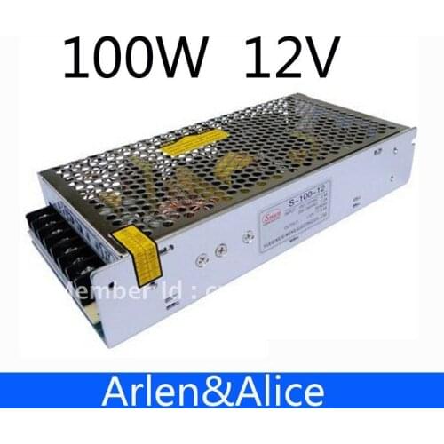 100W 12V Single Output Switching power supply for LED Strip light smps
