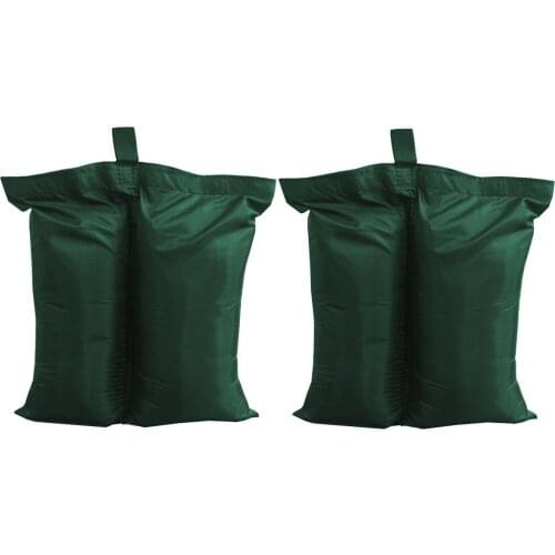 2 pcs Canopy Weight Bags for Canopy Tent Sand Bags Leg Weights for Instant Outdoor Sun Shelter Canopy Legs