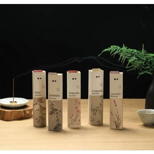 Xiaomi HANTRAD Agarwood Sandalwood Natural Floral Fragrance Incense Stick Meditation Home Fragrance Sleep Aid Ancient Production