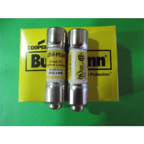 Free shipping 10pcs LP-CC-1 4/10 LOWPEAK BUSSMANN10X38 delay fuse 1.4A genuine
