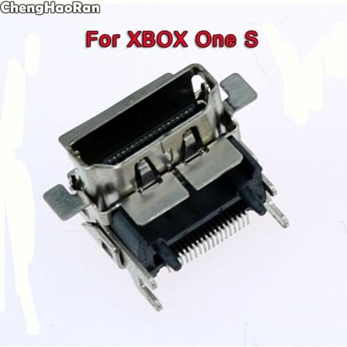 ChengHaoRan For Microsoft XBOX One S Slim Console HDMI Port Socket Jack Plug Connector 1080P Part board