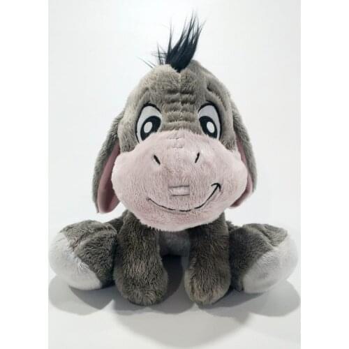 Disney 28cm Eeyore Plush Toys Dolls Cute Winnie the Pooh Good Friend Eeyore Cartoon Stuffed Plush Toys Gifts for Children