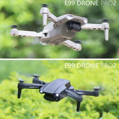 E99 Pro2 Dual-lens Drone, Folding Quadcopter, Air Pressure Altitude Remote Control Aircraft Fixed X3A8