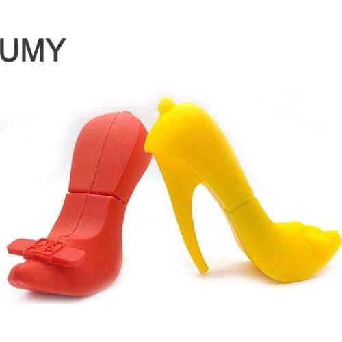 New cartoon usb flash pen drive really capacity pendrive 8gb 16gb 32gb 4gb memory stick fast usb 3.0 cute shoes cle usb