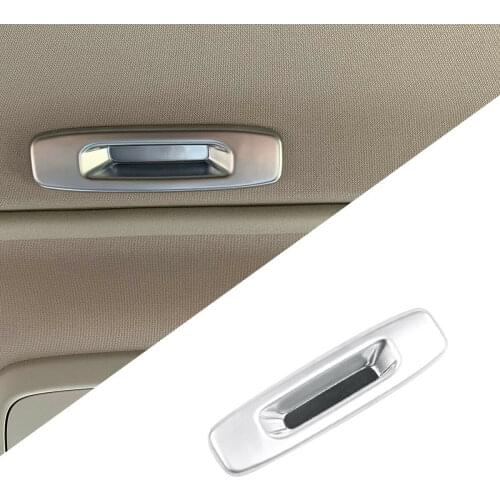 Chrome Molding Sunroof Skylight Handle Cover Trims Fit For Subaru Forester SK 2019 2020 Interior Accessories