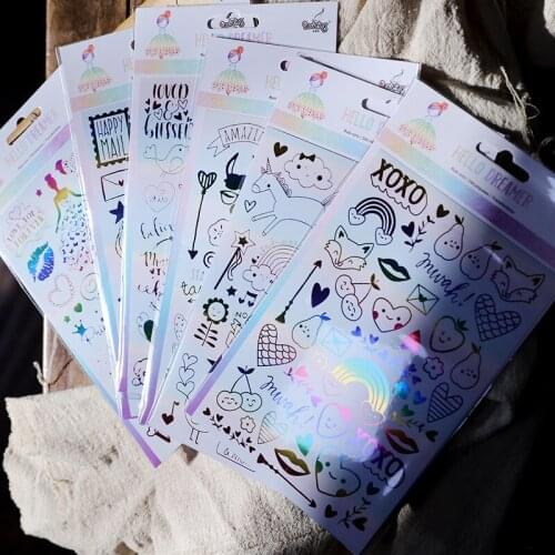 Laser hand scraper series Stickers Scrapbooking Happy Planner/Card Making/Journaling Project C150