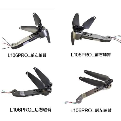 NEW GPS Drone L106pro L106 Pro Original Spare Parts Arm With Motor Propeller Accessories