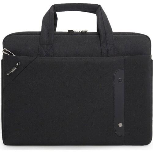 Durable Waterproof Men Women 14 15.6 inch Laptop Briefcase Business Handbag for Men Large Capacity Messenger Shoulder Bag
