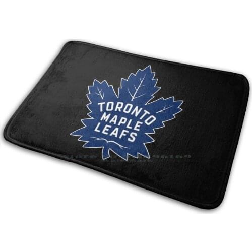 Toronto-Leafs Mat Rug Carpet Anti-Slip Bedroom Entrance Door Mat Logo Maple Merch Leaf Blue