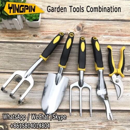 5pcs/set Garden Scissors Grafting Tool Fruit Tree Pruning Shears Bonsai Pruners Garden Shears Gardening combination tool