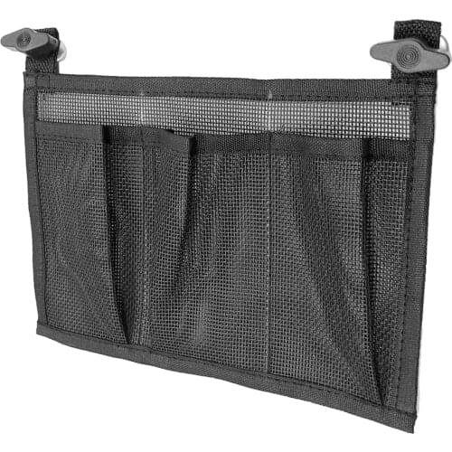 Nylon Mesh Pouch, Drawstring Bags for Travel, Camping Hammock, Kayak, Fishng Boat Tools Tackles Gear Storage Side Pouch