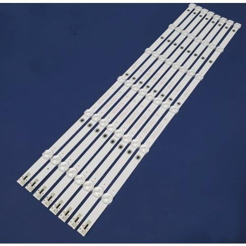 New 8 PCS 5LED or 6LED LED backlight strip for 55PUF6092 K550WDC1 A2 4708-K550WD-A2113N01 471R1P79 4708-K55WDC-A1113N01