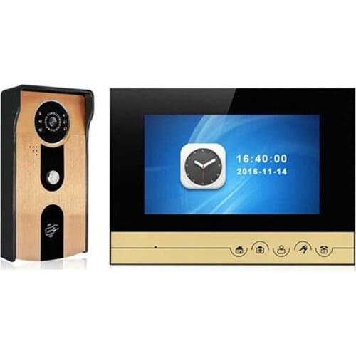 7 Inch LCD Display Intercom Video Door Phone