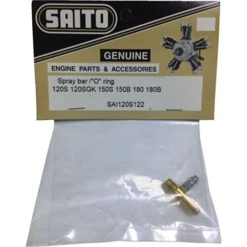 Rc Saito Engine Parts&Accessories Spray bar/O Ring 120s 150B 180B SAI120S122
