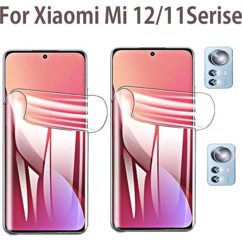 1~10Pcs mi9t Camera Soft Glass for mi10t pro xiaomi 10t lite Hydrogel Film mi 11 Screen Protector mi 10 t pro xiaomi mi 9 t pro