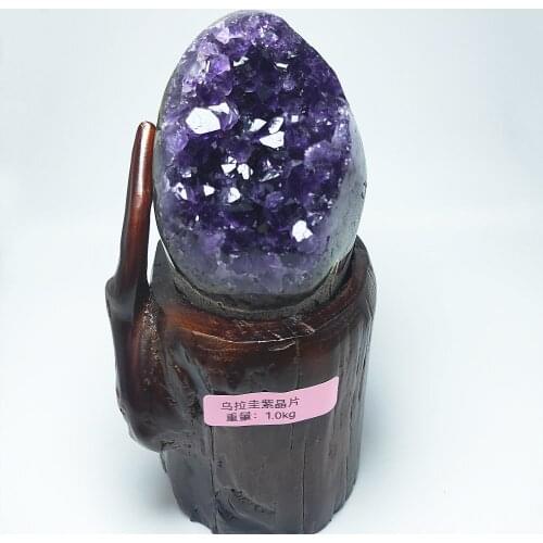 1kg natural amethyst geode amethyst cluster healing quartz crystal stones specimen home decor