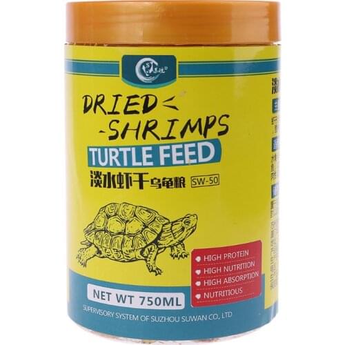 500ml Aquarium Food Dried Shrimp Krill For Fish Turtle Feeding Hamster Protein