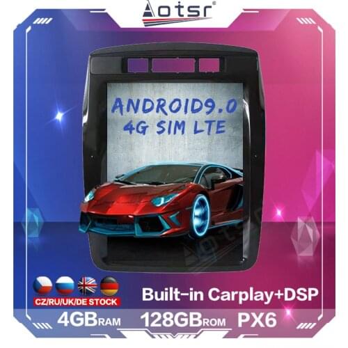 For Volkswagen VW Touareg 2010-2017 Tesla style Android Car Radio Car GPS Navigation Auto Stereo Multimedia Player DSP Carplay