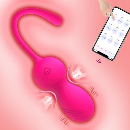 APP Control Vibrating Egg Vibrator Wireless Vaginal Kegel Balls Vibrators G Spot Stimulator Wearable Panties Sex Toys For Women