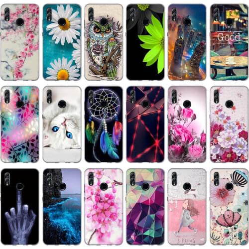 For Huawei Honor 10 Lite Case Cover Soft Silicone Thin TPU Back Cover For Fundas Huawei P Smart 2019 / Honor 10 Lite Phone Case
