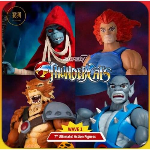 Super7 Thundercats Jackalman Mumm-Ra Mummy Collectible Model Action Figure Toy Doll Gift