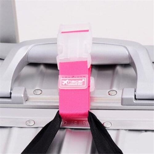 New Portable Travel Hanging Belt Luggage Suitcase Bags Hang Buckle Anti-Lost Clip Add-A-Bag Strap