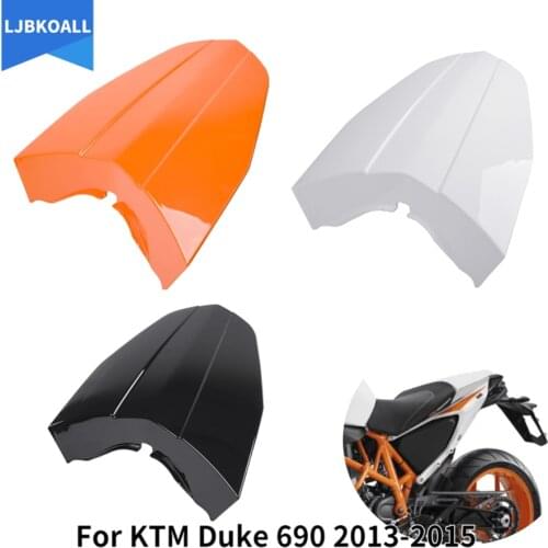 For KTM Duke 690 2012 2013 2014 2015 Pillion Solo Rear Seat Cowl Fairing For DUKE 690 Seat Cover Orange Motorcycle Accessories