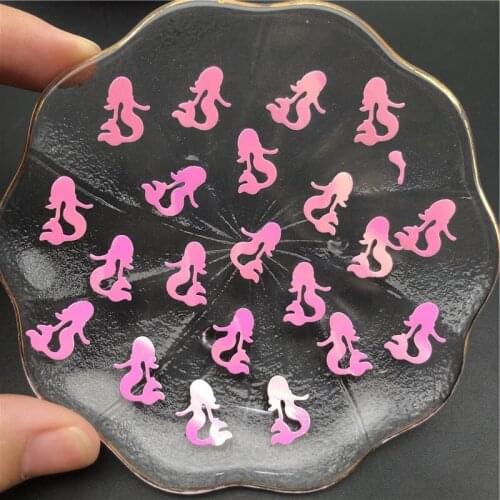 30g 9x12mm Mermaid Loose Sequins Glitter Paillettes For Kids DIY,Craft Make,Wedding Decoration confetti