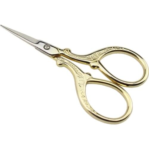 Professional Embroidery Cross Stitch Scissors Sewing Tailor Fabric Cutter Shears