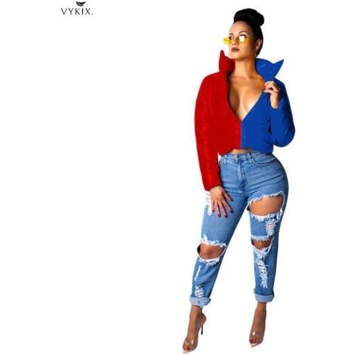 Женские осенние парки Vykix China At AliExpress