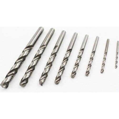 1/5/10PCS HSS-G Twist Drill Bits 1 - 14mm Metal Jobber Drills for Steel Iron Wood Plastic