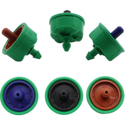 100Pcs 2L/4L/8L Steady Flow Nozzles Automatic Pressure Compensation Emitter Garden Irrigation Watering Dripper