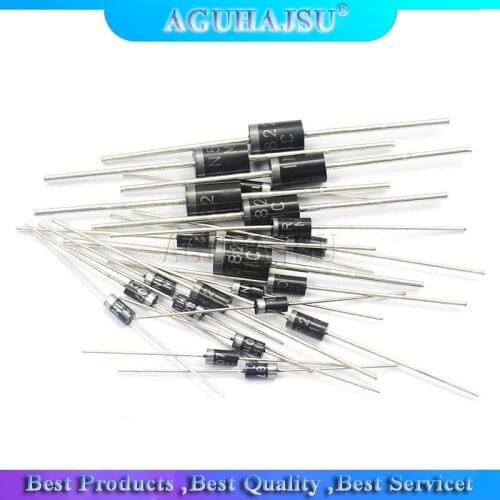 100PCS Schottky Rectifier Diode 1N5817 1N5819 1N5399 1N4937 1N4004 1N4001 1N4007 UF4007 HER107 FR207 FR157 FR107 RL207 TUN- 41