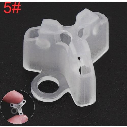 5# Treble Fishing Hook Cover Cap Safety Fishing Lures Grip Hook Protector Case for 9# 10# Treble Hooks Lake / River Fishing