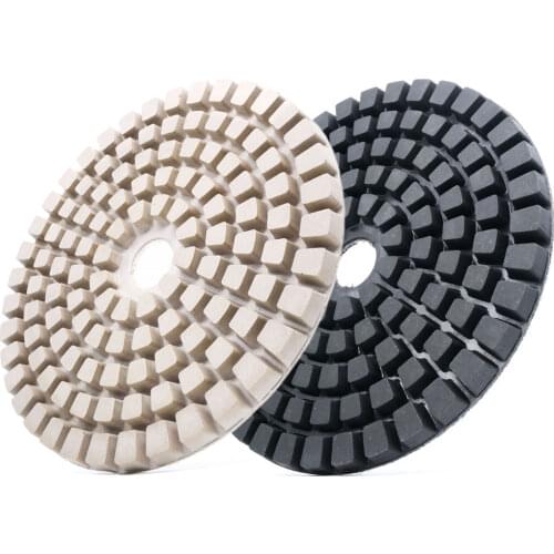 8" 200mm Diamond Polishing Pad Floor Renovate Grinding Disc Granite Marble Concrete Polishing Wheel Grit50# - 3000