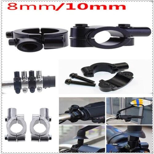 Motorcycle RearView Mirror Adapter for TRIUMRH SCRAMBLER SPEED FOUR 1050 S TRIPLE R SPEEDMASTER TT 600