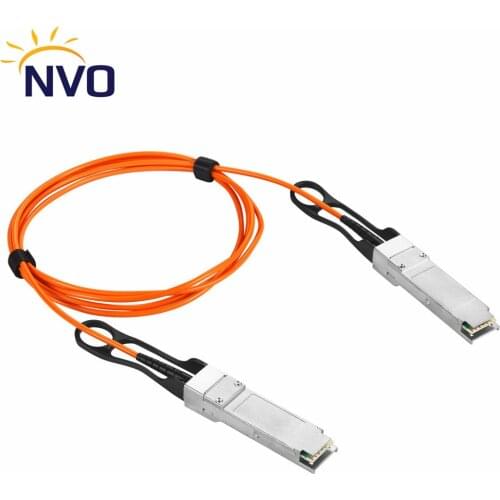 Free Shipping AOC Cable 40G QSFP, 40G QSFP+ to QSFP+ AOC 1M 2M 3M 5M 7M 10M SFP Fiber Cable Module OM2 Active Optical Cable