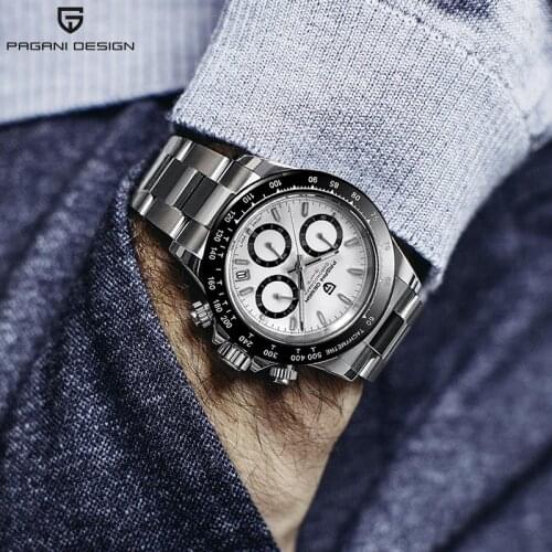 PAGANI DESIGN Fashion mens watches top brand luxury quartz men sports chronograph waterproof 100M military watches for men 2020