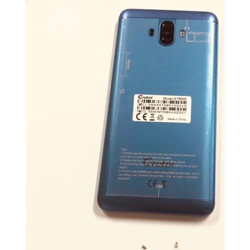 Used Battery Case Cover Back Shell + Camera Glass Lens For Gretel GT6000 MTK6737 Quad Core 5.5 inch HD 1920x1080 Free Shipping