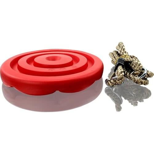 Children Swing Disc Toy Seat Kids Round Rope Swings Outdoor Playground Hanging Garden Play Entertainment Activity