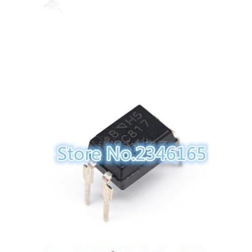100 PCS PC817B DIP-4 PC817 817 817B High Density Mounting Type Photocoupler