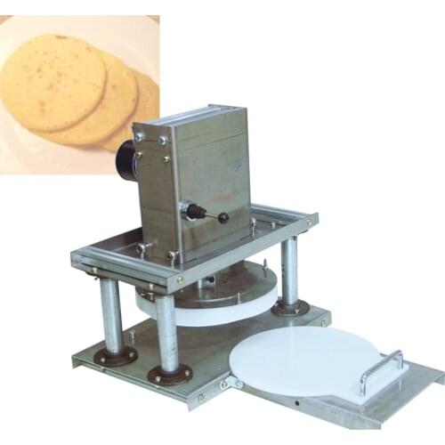 10kg Flour Tortilla Pizza Dough Press Machine/desktop dough roller/pizza crust press making machine