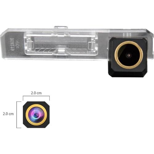 Misayaee Golden HD Car Rear View Reverse Camera Plate Light for LAVIDA 2008-2011