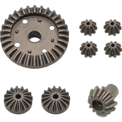 Upgrade Metal Gear 30T 24T 12T Differential Driving Gears 0011/0012/0013/0014 for Wltoys 12428 12429 RC Car Spare Parts #905