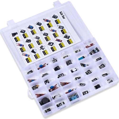 37Pcs/lot Sensor Module Board Set Kit 37 Kinds Of Temperature Sensor / Hit / Laser