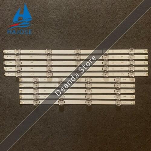New 10 PCS/set LED backlight strip for LG 50LB650V 50LB6200 50LB620V Innotek DRT 3.0 50 A B 6916L-1736A 1735A 6916L-1978A 1979A