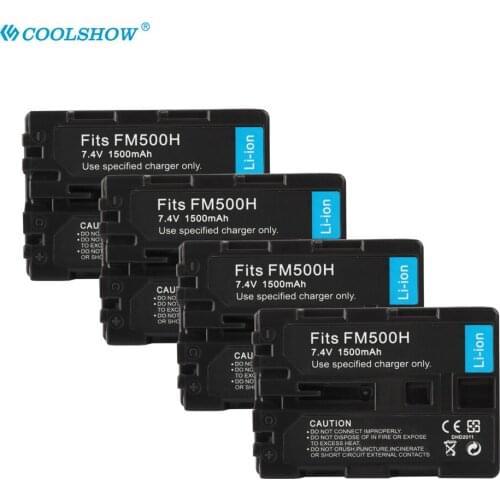 NP-FM500H FM500H 1500mAh Battery Camera for SONY A57 A58 A65 A77 A99 A450 A550 A560 A580 A900 A200 A300 A350 A700 A850 F717