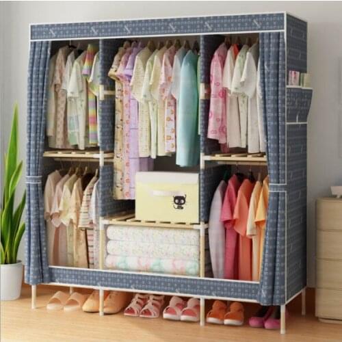 Solid Wood Wardrobe Closet length 150 cm