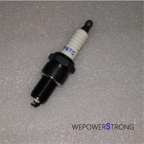 Ignition Spark Plug F6TC Fits for 168F 170F 182F 188F 190F 192F GX160 GX200 GX390 GX420 Gasoline Engine 2KW-8KW Generator Parts